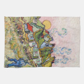 Vincent van Gogh - Houses en Afbeelding Theedoek (Horizontaal)