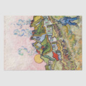 Vincent van Gogh - Houses en Afbeelding Tissuepapier (Voorkant)