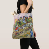 Vincent van Gogh - Houses en Afbeelding Tote Bag (Dichtbij)