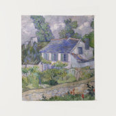 Vincent van Gogh Houses in Auvers Wandkleed (Voorkant)