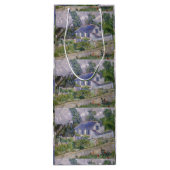  Vincent van Gogh Houses in Auvers Wine Gif Wijn Cadeautas (Achterkant)