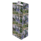  Vincent van Gogh Houses in Auvers Wine Gif Wijn Cadeautas (Voorkant Gekanteld)