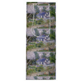  Vincent van Gogh Houses in Auvers Wine Gif Wijn Cadeautas (Voorkant)