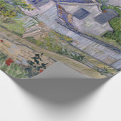  Vincent van Gogh Houses in Auvers Wrapping Cadeaupapier (Hoek)