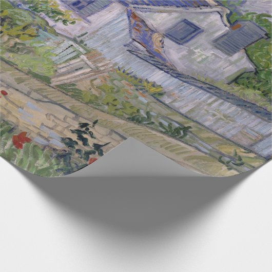 Vincent van Gogh Houses in Auvers Wrapping Cadeaupapier (Hoek)