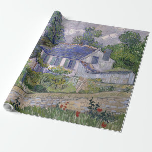 Vincent van Gogh Houses in Auvers Wrapping Cadeaupapier