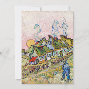 Vincent van Gogh - Huizen en Figuur Kaart