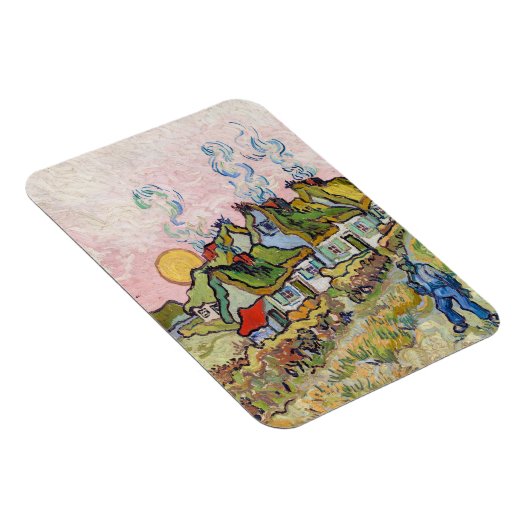 Vincent van Gogh - Huizen en Figuur Magneet (Rechterzijde)