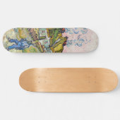 Vincent van Gogh - Huizen en Figuur Persoonlijk Skateboard (Horizontaal)