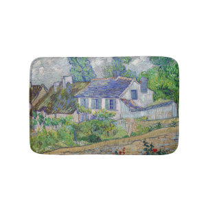 Vincent van Gogh - Huizen in Auvers Badmat