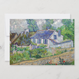 Vincent van Gogh - Huizen in Auvers Kaart