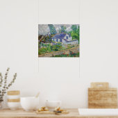 Vincent van Gogh - Huizen in Auvers Poster (Keuken)