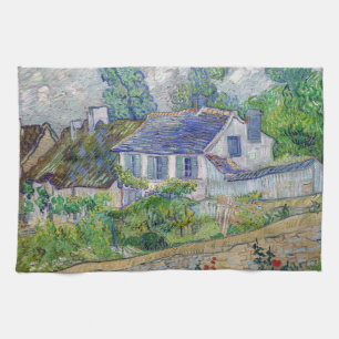 Vincent van Gogh - Huizen in Auvers Theedoek