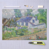 Vincent van Gogh - Huizen in Auvers Tissuepapier (Craft)