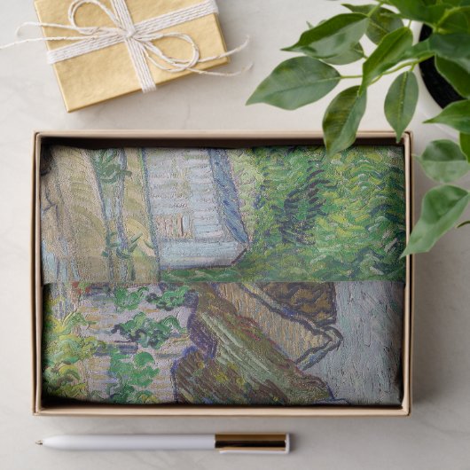 Vincent van Gogh - Huizen in Auvers Tissuepapier (Geschenk)