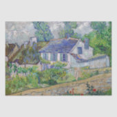 Vincent van Gogh - Huizen in Auvers Tissuepapier (Voorkant)