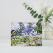 Vincent van Gogh, Huizen te Auvers, Briefkaart (Staand voorkant)