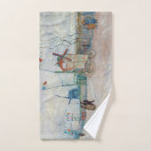 Vincent van Gogh - Impasse des Deux Freres Bad Handdoek (Handdoek)