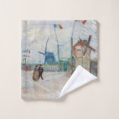 Vincent van Gogh - Impasse des Deux Freres Bad Handdoek (Wasdoekje)