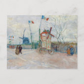 Vincent van Gogh - Impasse des Deux Freres Briefkaart (Voorkant)