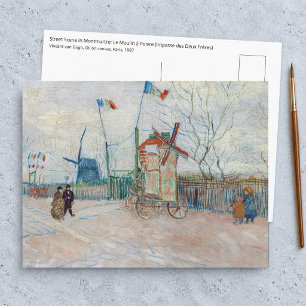 Vincent van Gogh - Impasse des Deux Freres Briefkaart