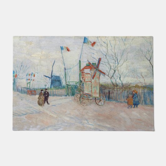 Vincent van Gogh - Impasse des Deux Freres Deurmat (Voorkant)