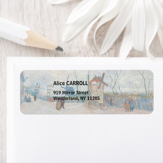 Vincent van Gogh - Impasse des Deux Freres Etiket (Insitu)