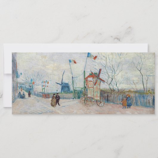 Vincent van Gogh - Impasse des Deux Freres Kaart (Voorkant)