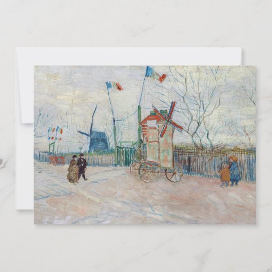 Vincent van Gogh - Impasse des Deux Freres Kaart (Voorkant)