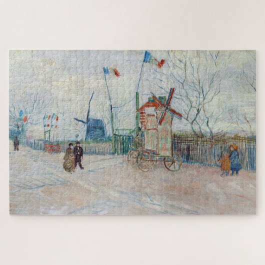 Vincent van Gogh - Impasse des Deux Freres Legpuzzel (Horizontaal)