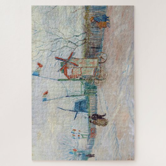 Vincent van Gogh - Impasse des Deux Freres Legpuzzel (Verticaal)