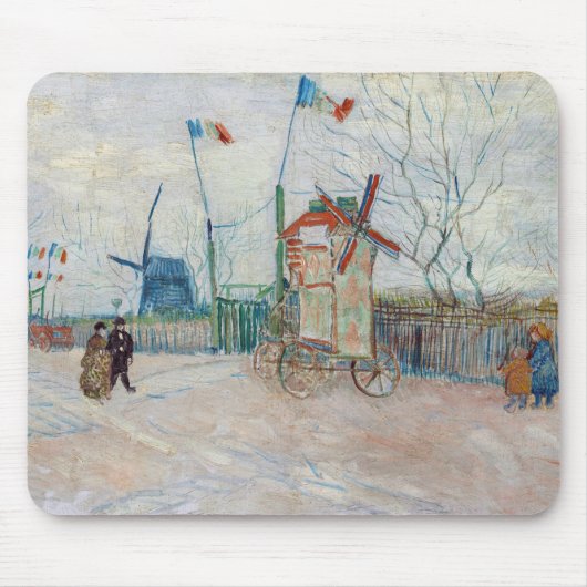 Vincent van Gogh - Impasse des Deux Freres Muismat (Voorkant)