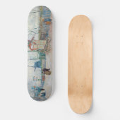 Vincent van Gogh - Impasse des Deux Freres Persoonlijk Skateboard (Voorkant)