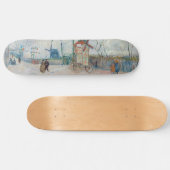Vincent van Gogh - Impasse des Deux Freres Persoonlijk Skateboard (Horizontaal)
