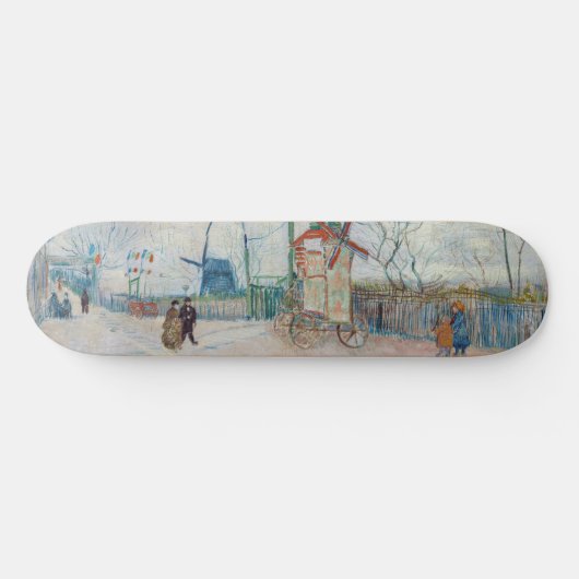Vincent van Gogh - Impasse des Deux Freres Persoonlijk Skateboard (Horizontaal)