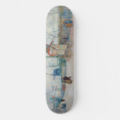 Vincent van Gogh - Impasse des Deux Freres Persoonlijk Skateboard (Voorkant)