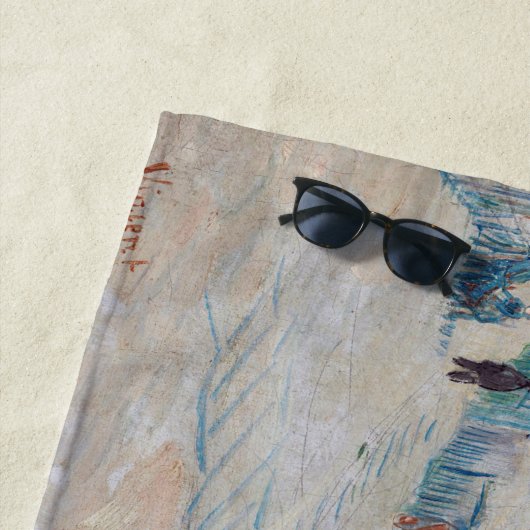 Vincent van Gogh - Impasse des Deux Freres Strandlaken (In situ)