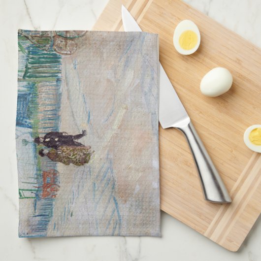 Vincent van Gogh - Impasse des Deux Freres Theedoek (Quarter Fold)