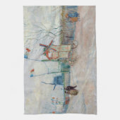 Vincent van Gogh - Impasse des Deux Freres Theedoek (Verticaal)