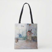 Vincent van Gogh - Impasse des Deux Freres Tote Bag (Voorkant)