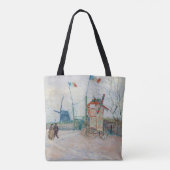 Vincent van Gogh - Impasse des Deux Freres Tote Bag (Achterkant)