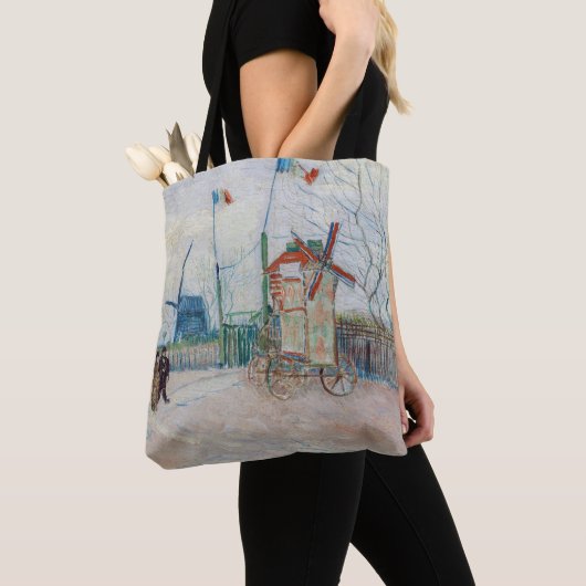 Vincent van Gogh - Impasse des Deux Freres Tote Bag (Dichtbij)