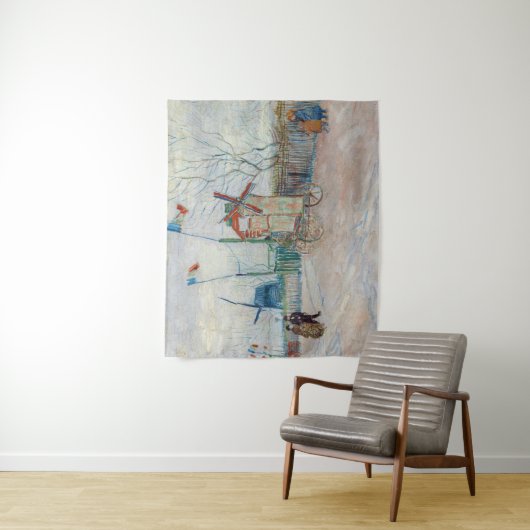 Vincent van Gogh - Impasse des Deux Freres Wandkleed (In situ)