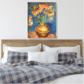 Vincent van Gogh - Imperial Fritillaries Canvas Afdruk (Insitu (Slaapkamer))