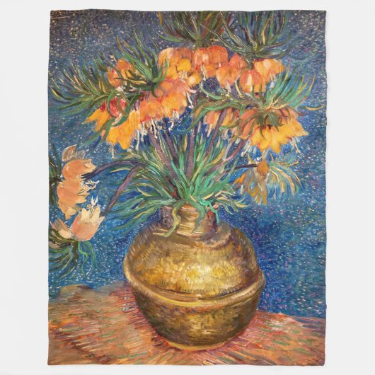Vincent van Gogh - Imperial Fritillaries Fleece Deken (Voorkant)