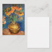Vincent van Gogh - Imperial Fritillaries Notitiekaartje (Voorkant / Achterkant)