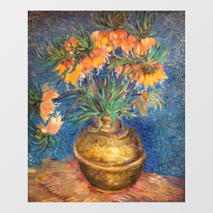 Vincent van Gogh - Imperial Fritillaries Raamsticker