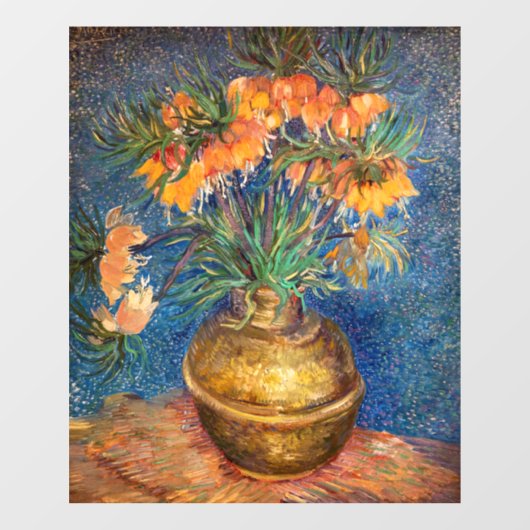 Vincent van Gogh - Imperial Fritillaries Raamsticker (Vel)