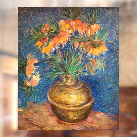 Vincent van Gogh - Imperial Fritillaries Raamsticker (Vel 2)