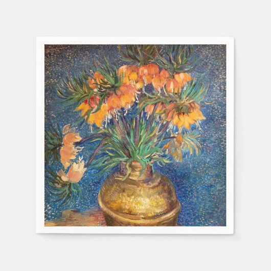 Vincent van Gogh - Imperial Fritillaries Servet (Voorkant)